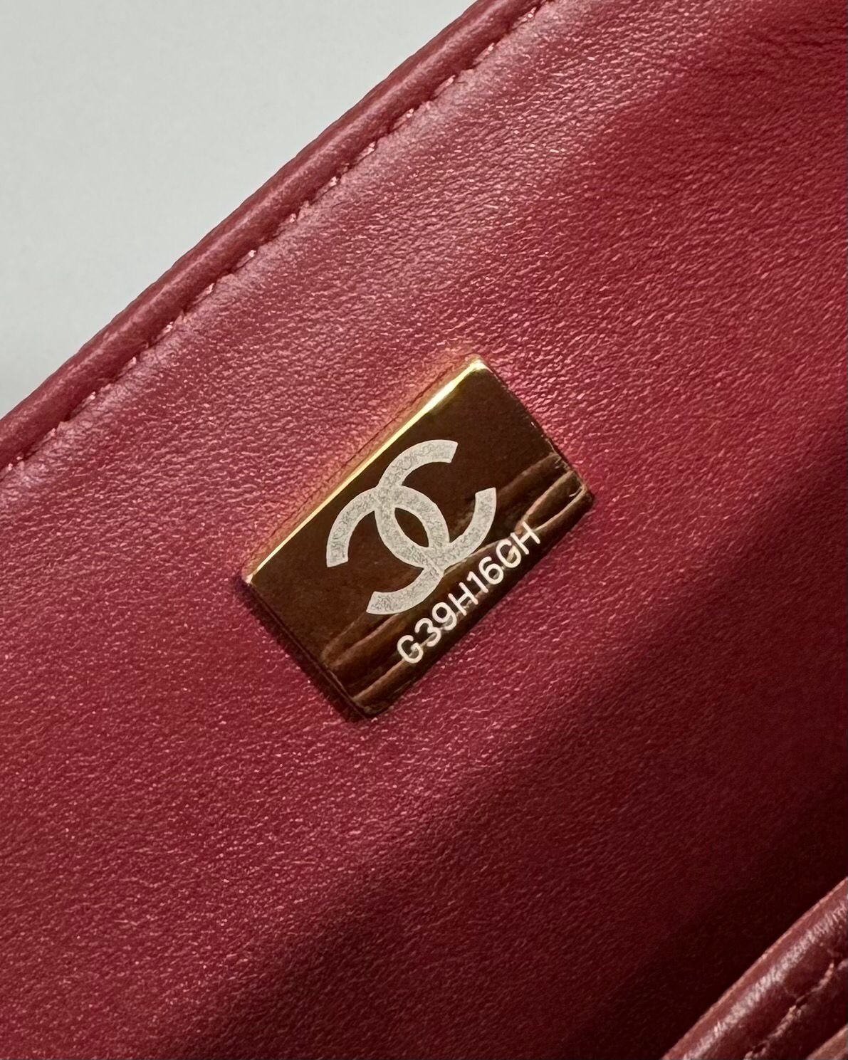 Latest version of classic ball pattern caviar cowhide 1116 whole imported original cowhide CF..MM directly regarded as high-end quality size 20Cm gold silver buckle ready stock P780