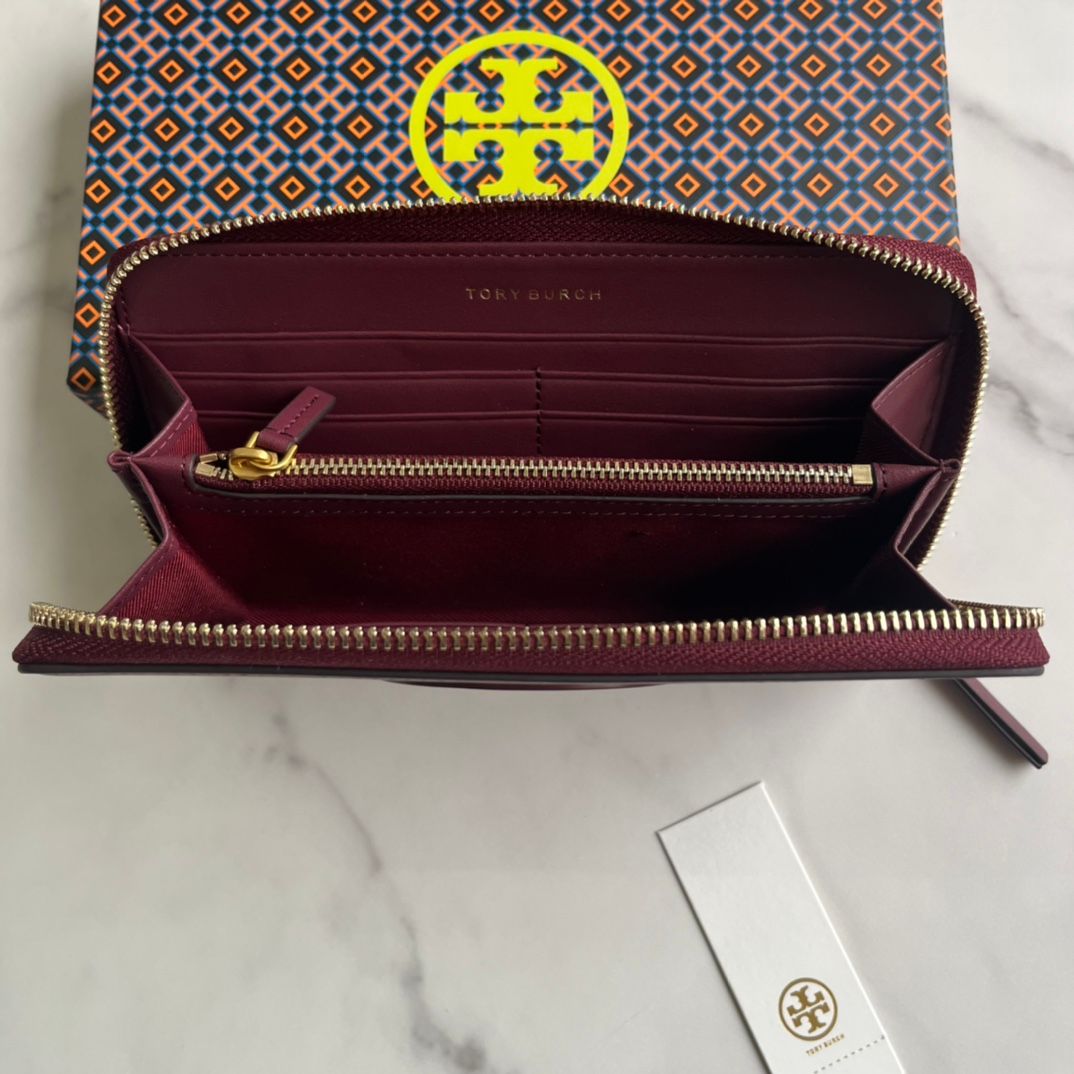 Black Blue Wine Red Zipper Bag Nappa Leather Size 1910 p170