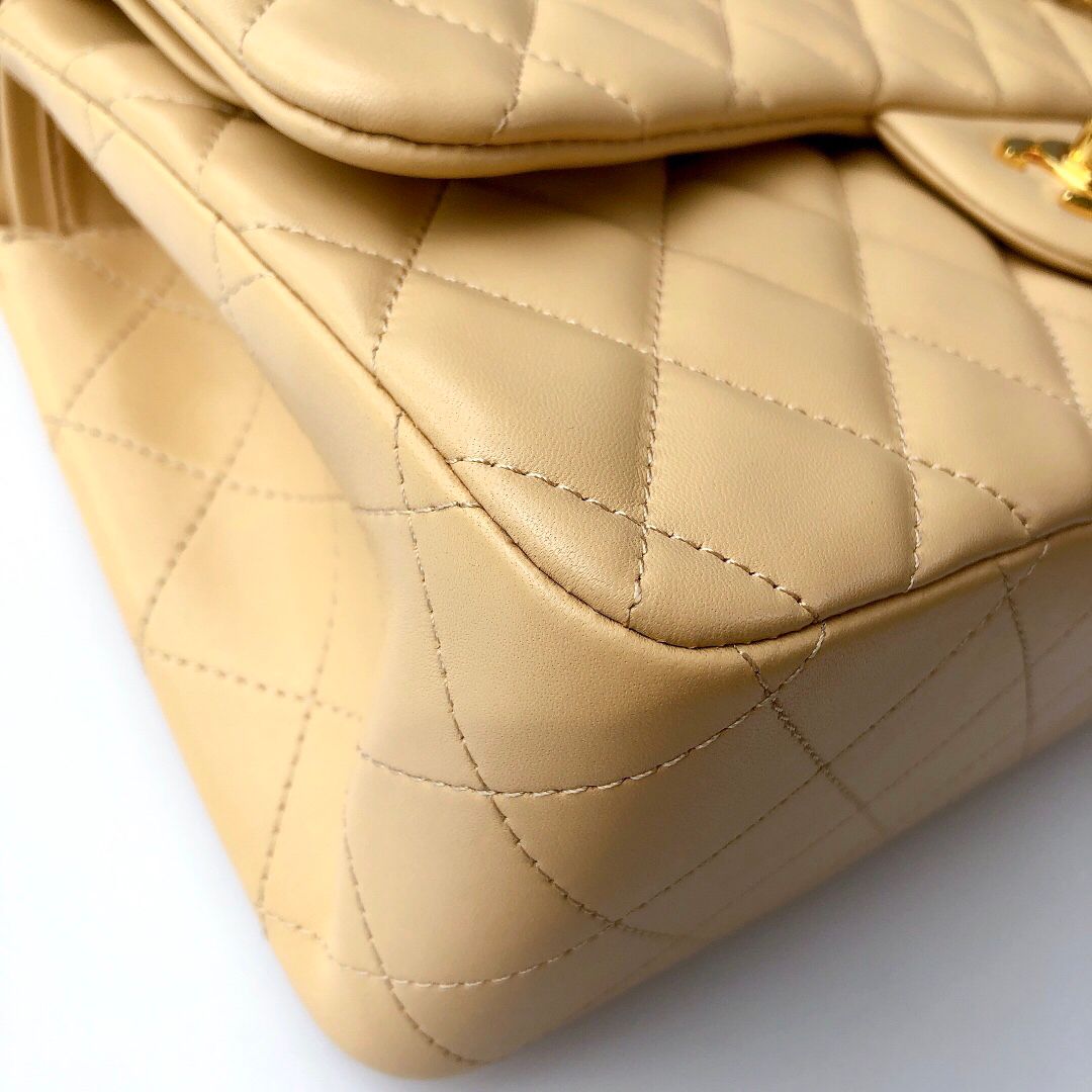 Upgraded version A1113 So beautiful that no one has friends CF Classic diamond series Original lambskin small buckle version Professionally customized heavyweight hardware shoulder straps Handmade wiring Lining leather Exquisite hot stamping font Uniform