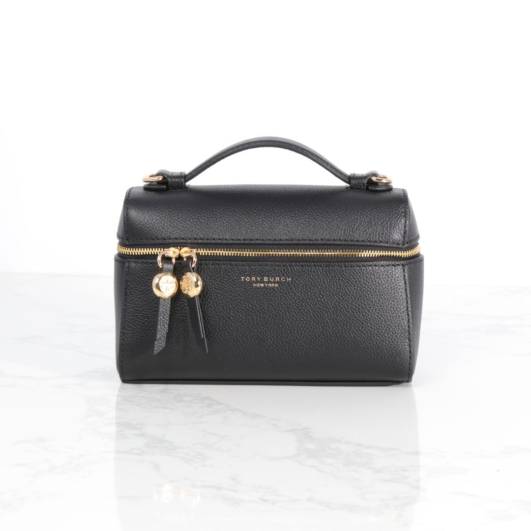 380 new Tory Burch lychee patterned cowhide box bag, cowhide makeup bag, single shoulder, single shoulder, crossbody, handbag is both suitable