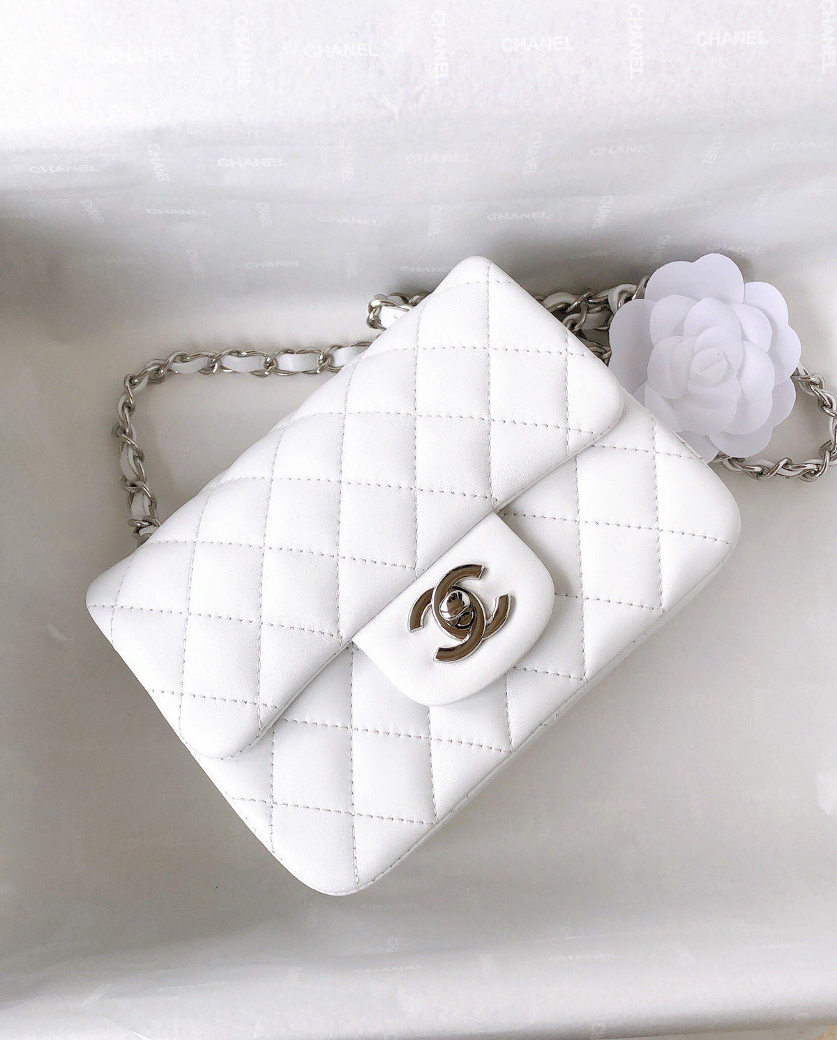 Fang Fatzi Mini 17cm CF has a very feminine elegance and inherits classics. It is listed as the historical sales champion and is an indispensable piece in every pink fan’s wardrobe. 17cm650 Sheepskin