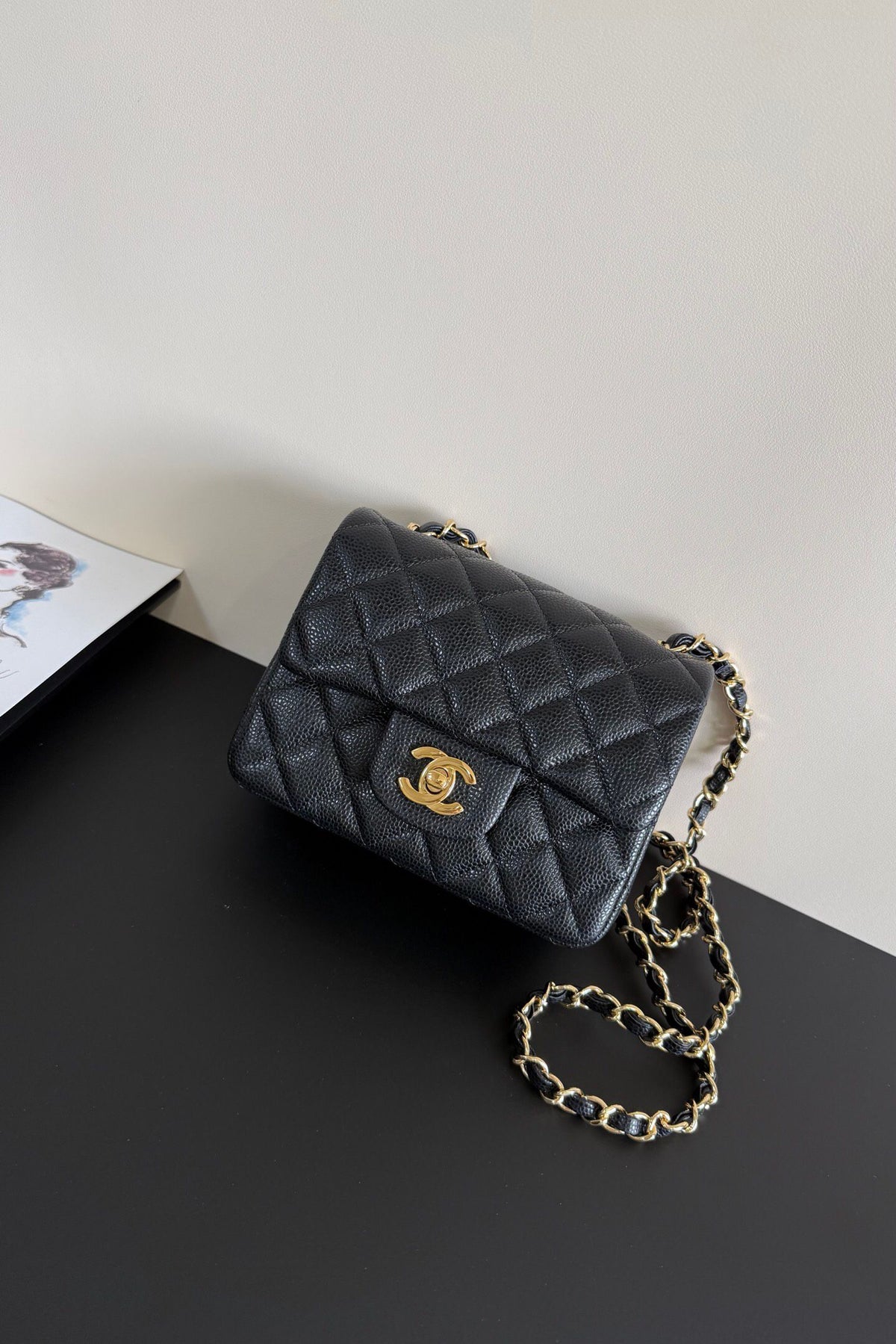 Classic Flap Ten Thousand Years Classic Cf Square Fat Caviar Ball Pattern Return