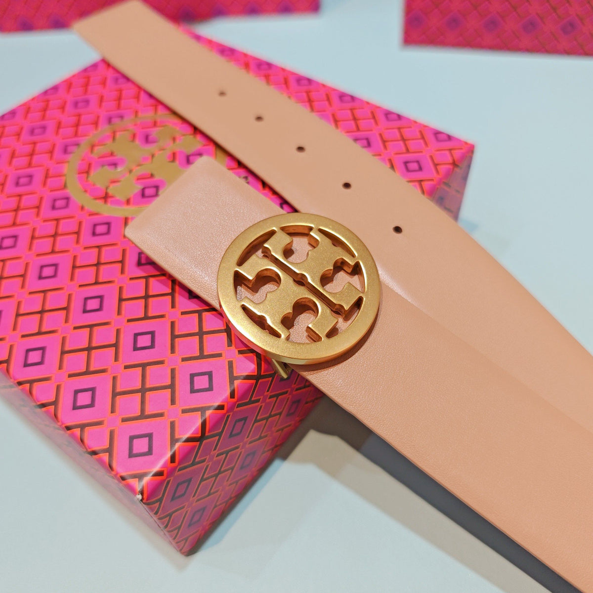 CM Tony Belt Double sided Head Layer Leather Length 75.80.85.90.95.100. Original Mold Customization of European Copper Hardware Buckle