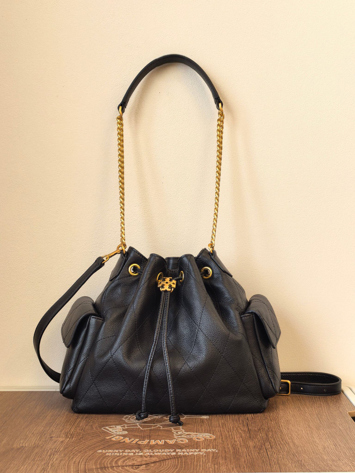 [ID 1517] Small Black Gold Never Outdated | Dream Love Bag is fiercely grasped by this TB Classic Black Diamond Grid+Used Gold Chain Comes with Noble Filter