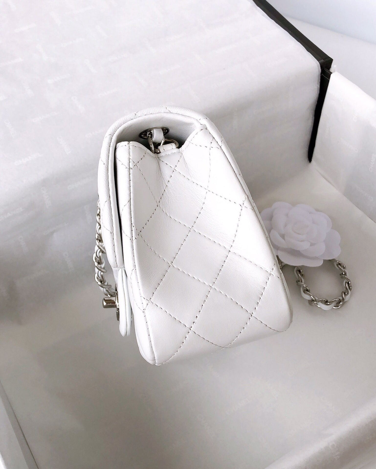 Fang Fatzi Mini 17cm CF has a very feminine elegance and inherits classics. It is listed as the historical sales champion and is an indispensable piece in every pink fan’s wardrobe. 17cm650 Sheepskin