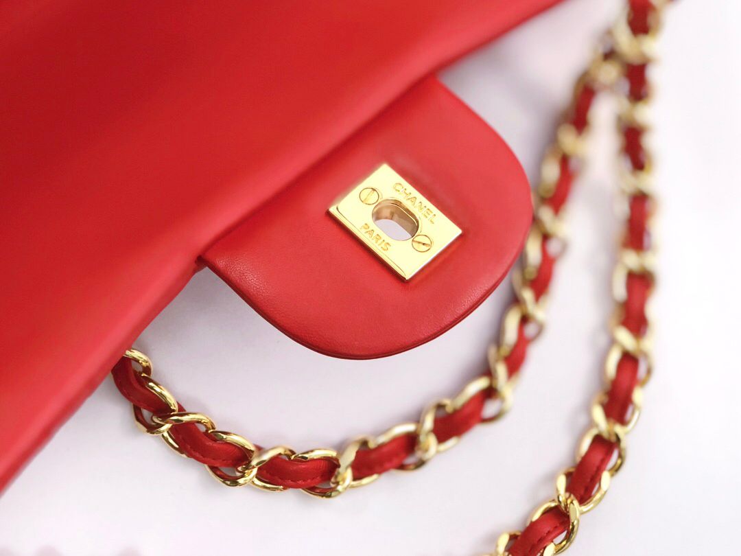 Upgraded version A1113 So beautiful that no one has friends CF Classic diamond series Original lambskin small buckle version Professionally customized heavyweight hardware shoulder straps Handmade wiring Lining leather Exquisite hot stamping font Uniform